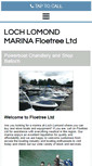 Mobile Screenshot of lochlomond-marina.co.uk